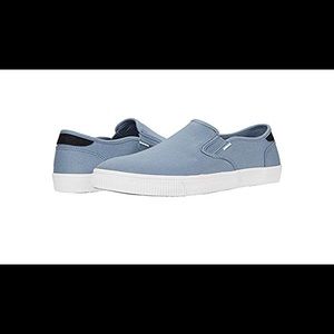 Toms Baja Citadel Blue Canvas - Men’s size 12